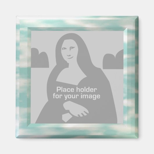Sky Picture Frame Template Magnet (Vorne)