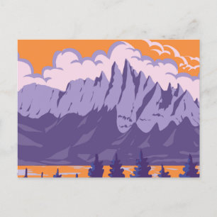 Sky Pond Feiertagspostkarte