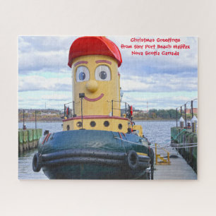 Sky Port Beach Halifax Nova Scotia Kanada. Jigsaw Puzzle