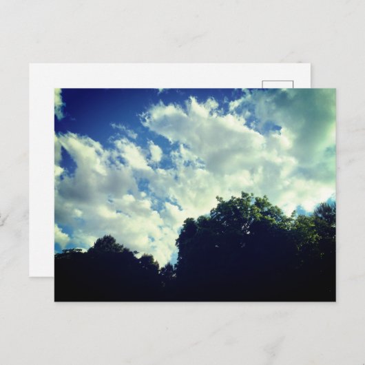 Sky Postcard Postkarte (Vorne/Hinten)