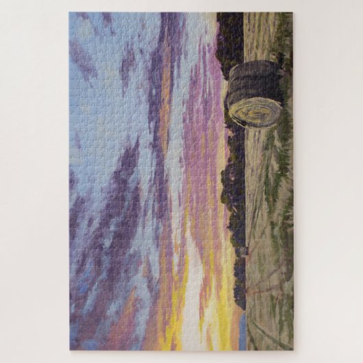 Sky Prairie Puzzle von Greg Hargarten (Vertikal)