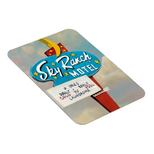 Sky Ranch Motel Sign Magnet (Rechte Seite)
