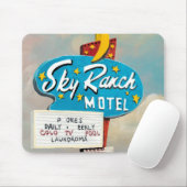 Sky Ranch Motel Sign Mousepad (Mit Mouse)