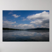 Sky Reflection on Keuka Lake, New York Poster (Vorne)
