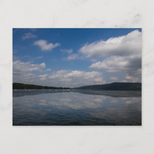 Sky Reflection on Keuka Lake, New York Postkarte