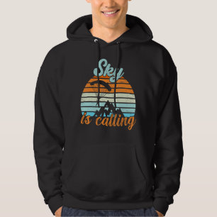 Sky ruft Fallschirmspringen Hoodie