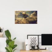 Sky Ship Poster (Heimbüro)