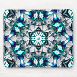 Sky silber sieht aus wie gebürsteter Sandstrahlsta Mousepad