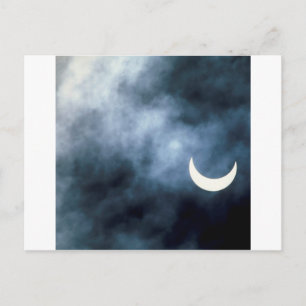 Sky Solar Eclipse Joshua Tree California Postkarte