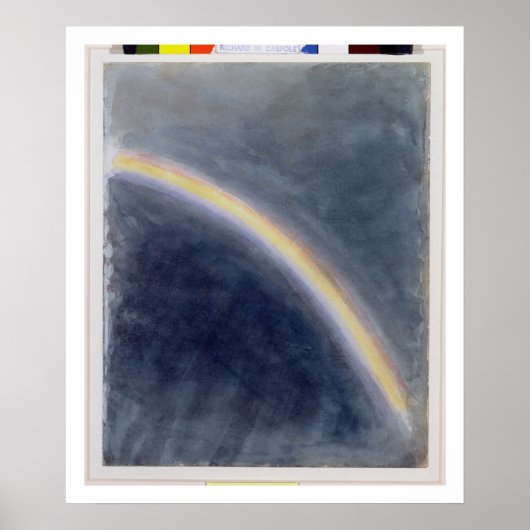 Sky Study with Rainbow 1827 Poster (Vorne)