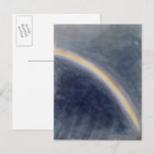 Sky Study with Rainbow 1827 Postkarte (Vorne/Hinten)