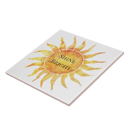 Sky Sun Shine Bright Fliese (Seite)