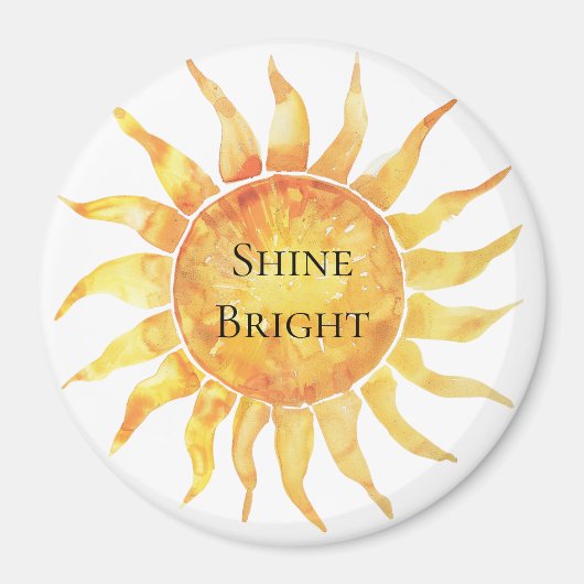 Sky Sun Shine Bright Magnet (Vorne)