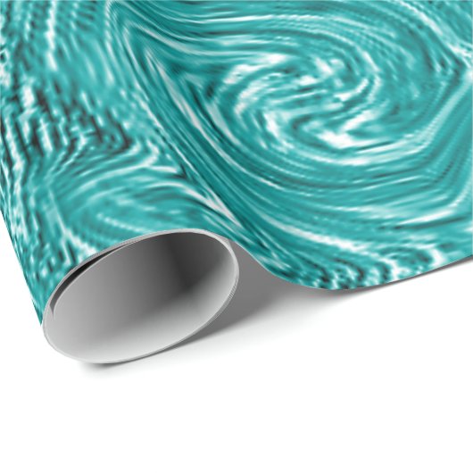 Sky Swirl Wrapping Paper Geschenkpapier (Rolleneckpunkt)