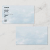 Sky Texture - Blue Visitenkarte (Vorne/Hinten)