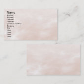 Sky Texture - Light Brown Visitenkarte (Vorne/Hinten)