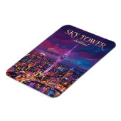 Sky Tower Neuseeland Magnet (Linke Seite)