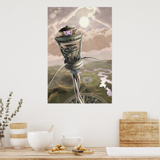 Sky Tower Poster (Küche)