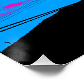 Sky Trekking - BMX Rider Poster (Ecke)