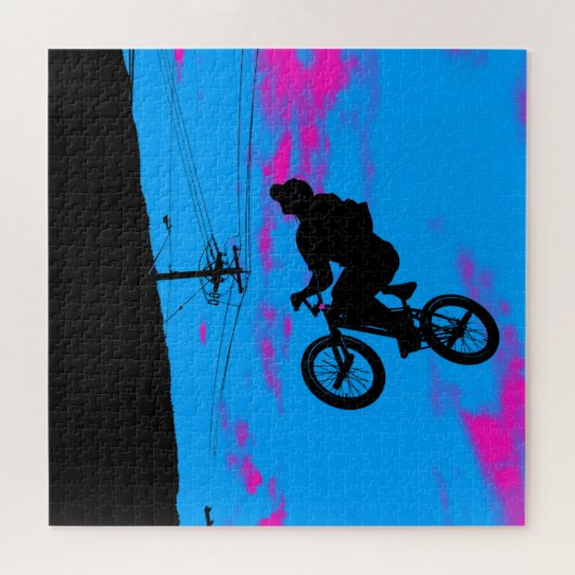 Sky Trekking - BMX Rider Puzzle (Horizontal)