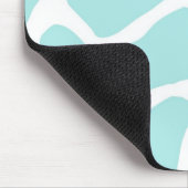 Sky und White Giraffe Print Mousepad (Ecke)