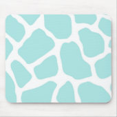Sky und White Giraffe Print Mousepad (Vorne)