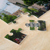 Sky view Ferris Wheel Georgia .Christmas Greetings Puzzle (Seite)