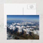 Sky View Postkarte (Vorne/Hinten)