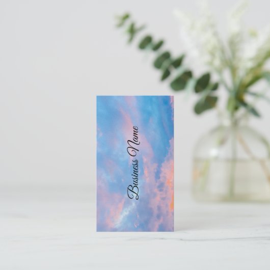 Sky Visitenkarte (Stehend Vorderseite)