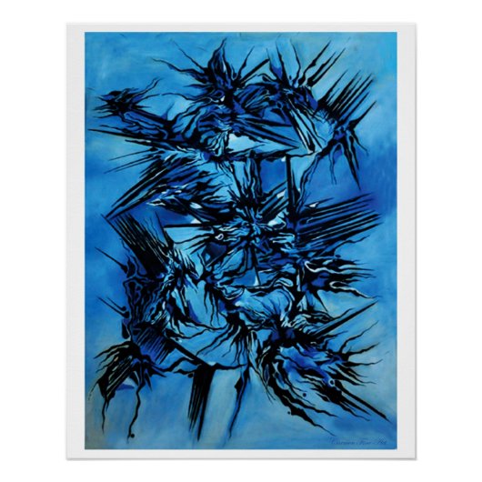 "Sky vs Philosophy", Glossy Poster (Vorderseite)