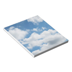 sky, weather, nature, white, blue, cloud, sunlight notizblock