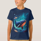 Sky Whale Adventure T-Shirt (Vorderseite)