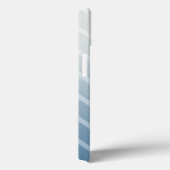 Sky White Zickzack Case-Mate iPhone Hülle (Rückseite / Rechts)