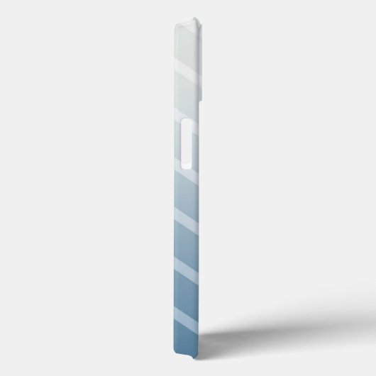 Sky White Zickzack Case-Mate iPhone Hülle (Rückseite / Rechts)