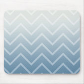 Sky White Zickzack Mousepad (Vorne)