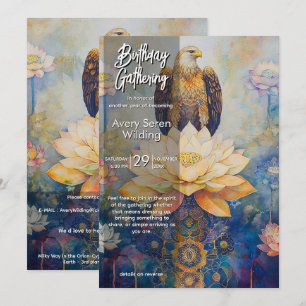 Sky Witness   Eagle Design Einladung