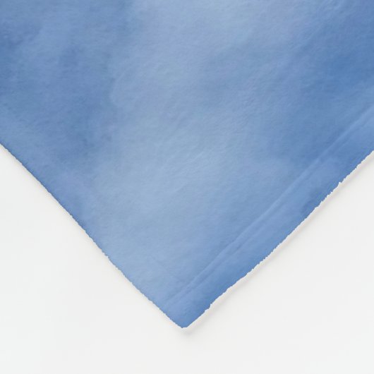 Sky wünscht Fleece Blanket Small (Ecke)