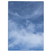 Sky wünscht Sammlung Klemmbrett (Rückseite)