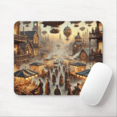 Skyborne Bazaar of Wonders Mousepad (Mit Mouse)