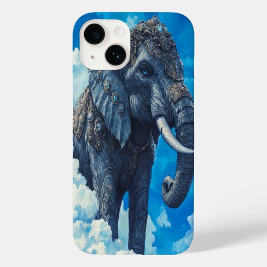 🐘 Skyborne Elephant Case-Mate iPhone Hülle (Rückseite)
