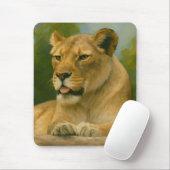 Skybound Grace - Lioness on Ledge Mousepad (Mit Mouse)
