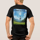 Skybound Motion Anime-T-Shirt Tri-Blend Shirt (Rückseite)