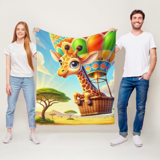 Skybound Safari Fleecedecke (Beispiel)