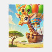 Skybound Safari Fleecedecke (Vorderseite)