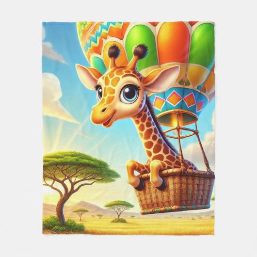 Skybound Safari Fleecedecke (Vorderseite)