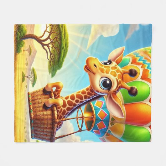 Skybound Safari Fleecedecke (Vorderseite (Horizontal))