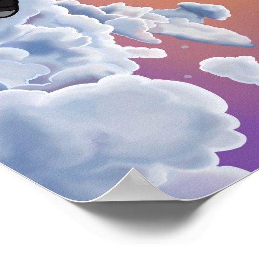 Skybound Serenity Poster (Ecke)