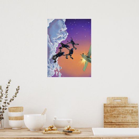 Skybound Serenity Poster (Küche)