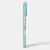 Skybound Serpent - Blue Dragon Floral Case-Mate iPhone Hülle (Rückseite / Rechts)