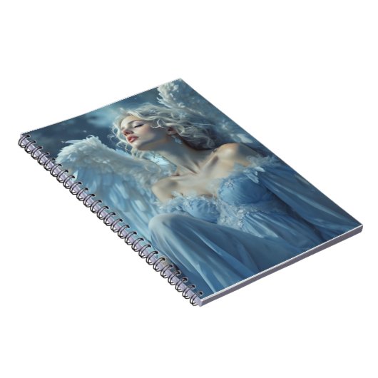 Skybound Silence: Engel des Mitternachtschleiers Notizblock (Rechte Seite)